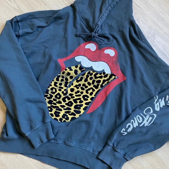 daydreamer x free people Rolling Stones hooded sweatshirt - Picture 4 of 4